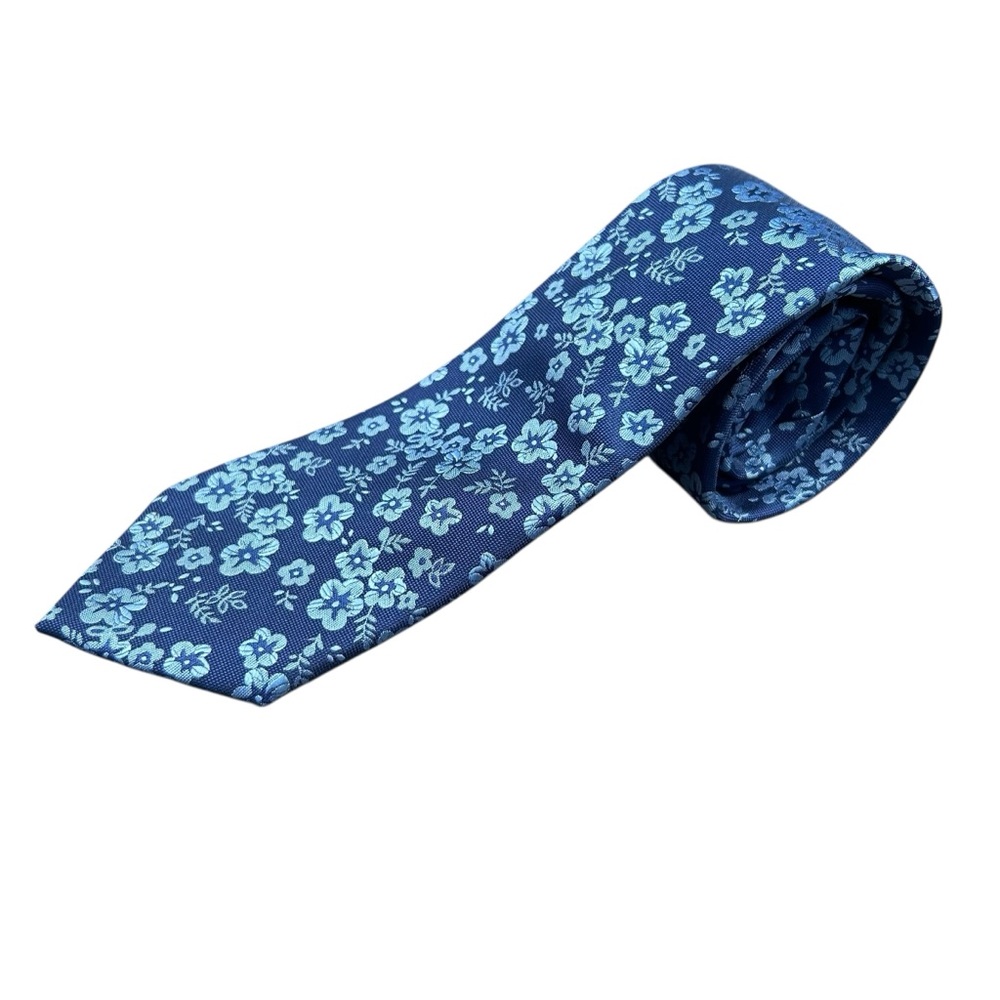 Jones New York Men’s Blue Floral Tie